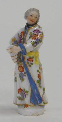 PK1004 Seltene  Miniatur - Figur  Meissen  „Kavalier  im   Schlafrock“