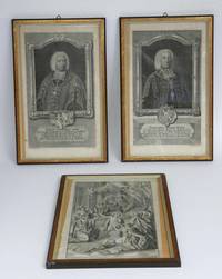 GR8059 M.  Rössler, Drei  barocke  Kupferstiche