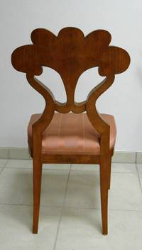 MB9010 Vier   Stühle  im   Biedermeier - Stil