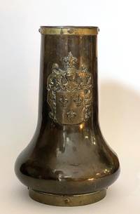 VE6006 Kupfer-Vase mit Stadtwappen Wiesbaden