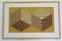 GR8017 Victor  Vasarely, Kinetische  abstrakte  Komposition  - Op  Art