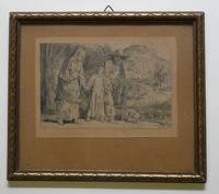 GR8004 Rembrandt  van  Rijn, Jesus  mit  seinen   Eltern vom  Tempel   heimkehrend  (1651)