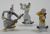 PK1021 Peter  Strang, Drei   Figuren   Clown - Kapelle   Meissen