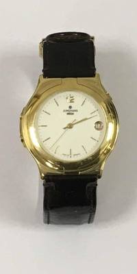 SU7007 Limitierte  Funk - Armbanduhr  Junghans  Mega  Gold  Edition  von  1994