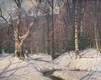 GE4020 Robert  Franz  Curry, Im  Winterwald