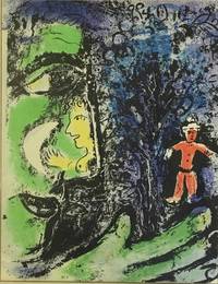 GR8016 Marc  Chagall, Drei  Farb - Lithographien  (Zirkus, Profil, Verliebte)  von  1960